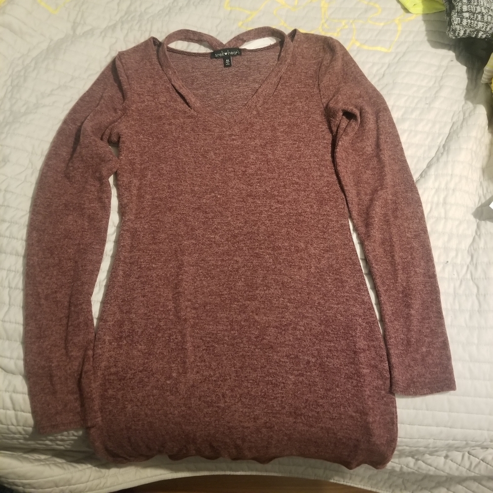 Soft dusty rose dress